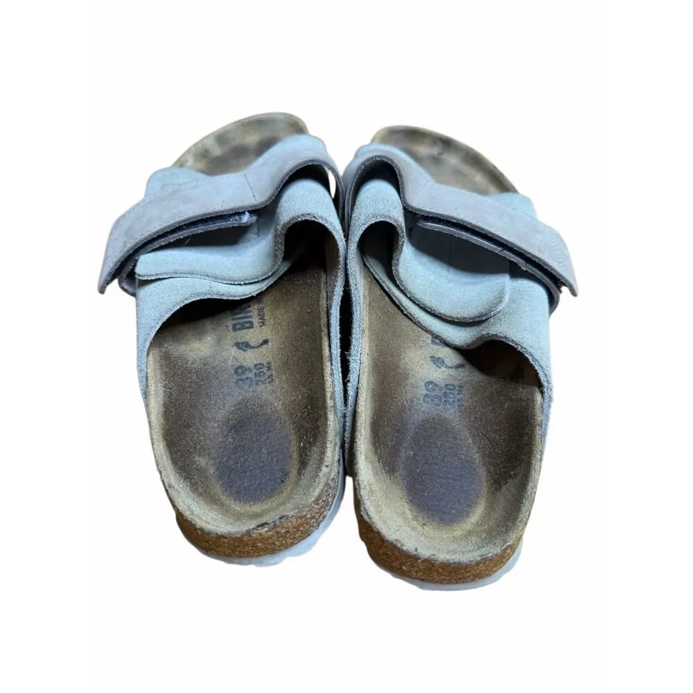 Birkenstock Kyoto - Suede Unisex Flat Sandals Size 39